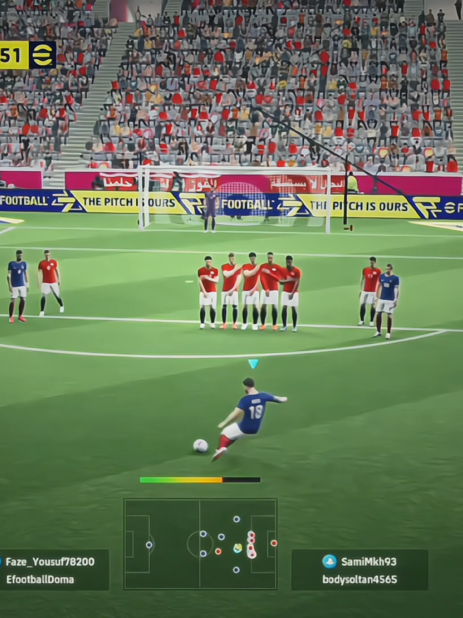 The art of free kicks 🔥🔥#konami #efootball2026 #efootball #pes #ps4 #ps #playstation 