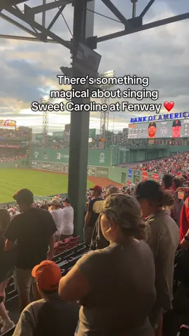 Don’t mind my awful singing and my daughters burp 🤦🏼‍♀️ she thought she was hilarious #fenway #bostonredsox #fyp #baseball #boston 