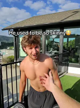 Bro was tiny in high school. #liquidhmb #muscletech #gym #supplements 