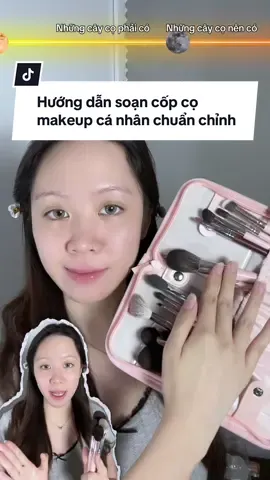 Hướng dẫn soạn cốp cọ makeup cá nhân chuẩn chỉnh 🩷 #janehere #janehereofficial #khoamakeupcanhan2025 #thuvienmakeup #makeupcanhan 