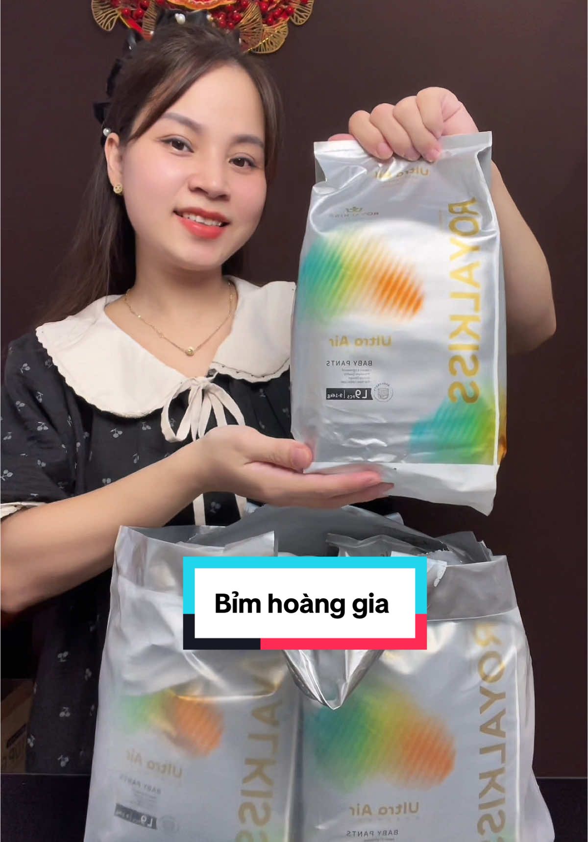 Đây không phải là bỉm thường mà là bỉm hoàng gia #xh #bimhoanggia #bimchobe #bimchobeyeu 