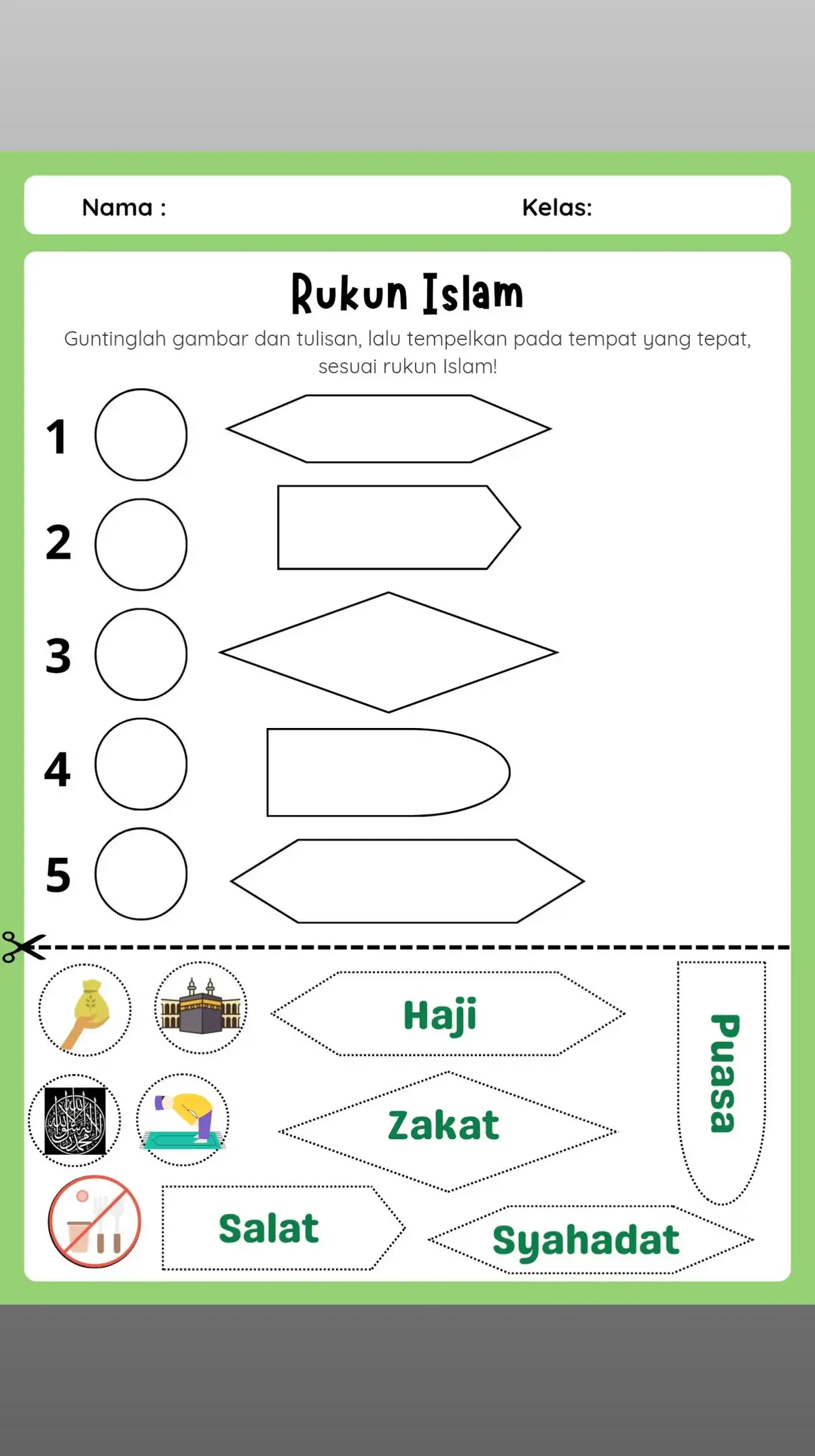 LKPD Fikih Kelas 1 MI 