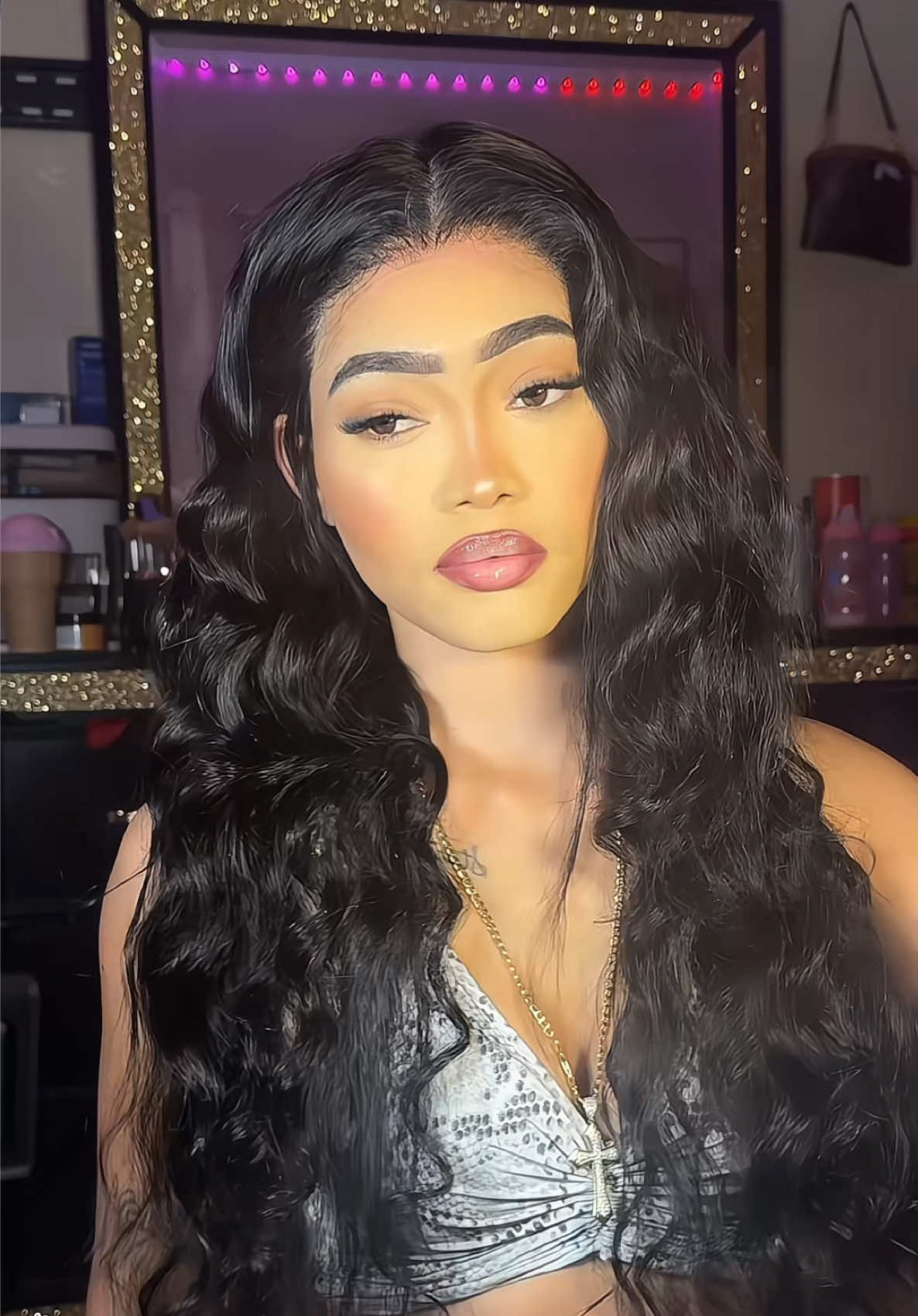 @Wgfdhair_amazon you don’t need a stylist when the wig is really that easy 👀 HAIR LINK IN MY LINKTREE #wgfdhairamazon #wgfdwig #easyinstall #amazonwigs #amazonhair 
