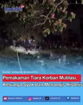 Isak tangis keluarga dan ratusan pelayat mewarnai pemakaman Tiara Angelina Saraswati (25), korban mvti lasi s4dis oleh pacarnya di Pacet, Mojokerto. Jenazah yang telah disatukan dari ratusan potongan tubuhnya itu diserahkan ke keluarga dan dimakamkan di Desa Made, Lamongan, Selasa (9/9/2025) malam. Kedatangan peti jenazah disambut pilu hingga ayah korban jatuh pingsan karena tak kuasa menahan duka. Prosesi salat jenazah di Masjid Nurul Yaqin berlangsung penuh keharuan sebelum akhirnya Tiara dimakamkan di pemakaman umum desa setempat. www.bacaini.id ------  #bacaini #tiaraangelina #alvi #pemakaman #pacet  ------  Punya informasi menarik lainnya disekitarmu? Atau keluhan atas fasilitas maupun layanan publik, tag bacaini.id untuk repost.