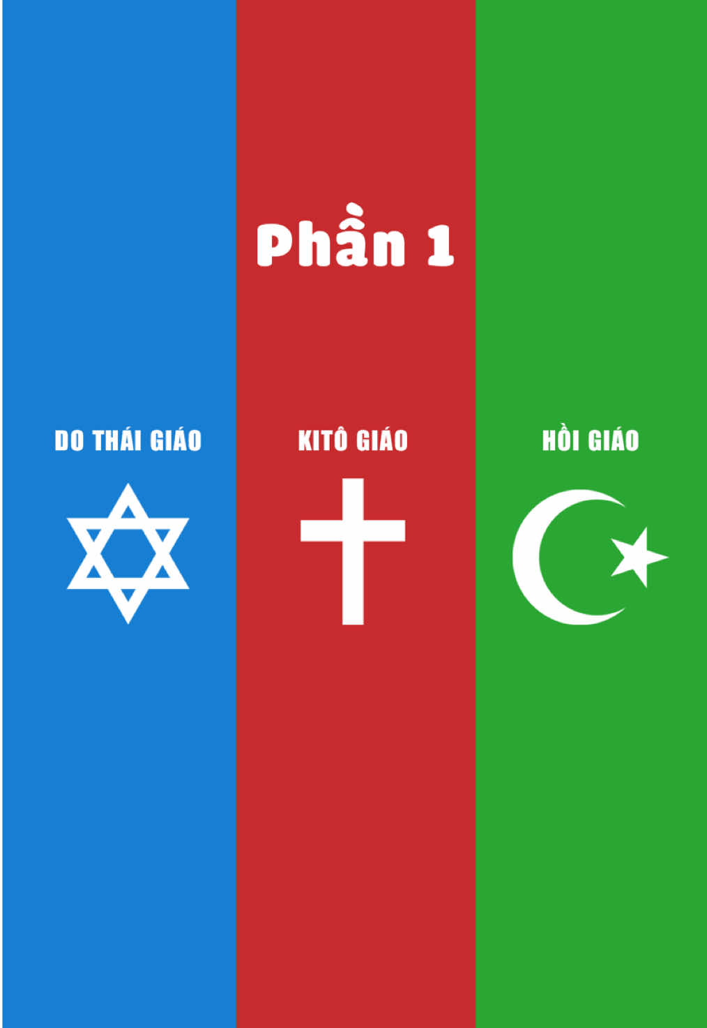 Do thái giáo vs kitô giáo vs hồi giáo (P1) #dothaigiao #hoigiao #kitogiao #codocnhan✝️ #thienchuagiao