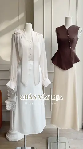 Chân váy dài đuôi cá dáng suông - V4302B ✨CHÂN VÁY LỤA SANG CHẢNH – bí quyết để nàng vừa tinh tế, vừa cuốn hút trong mọi khoảnh khắc.✨ #bbstoresvn #bbstores #ao #chanvay #thoitrangnu #trending