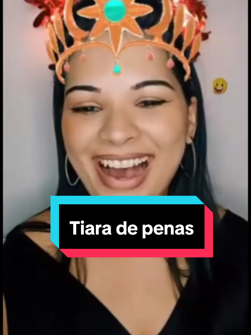 Meus agradecimentos vai para Edu Miguel que me enviou Tiara de penas. Muito obrigada 😊 por tudo 🥰 #tiaradepenas 