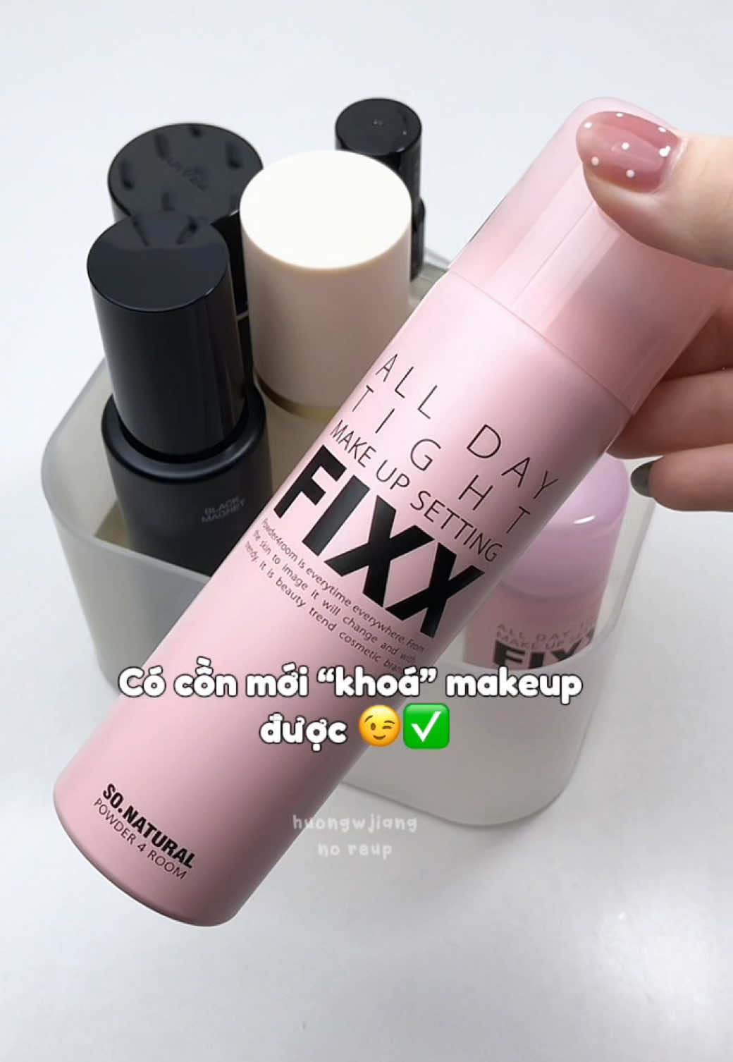 Sự thật về xịt khoá makeup không phải ai cũng biết !? #fixxsonatural #fixxsettingspray #Sonatural #makeup #kbeauty 