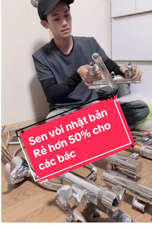 Vòi sen tắm nhật bãi- rẻ hơn 1 nữa cho các bác mua mới