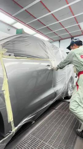 Áo keo quá đơn giản!! #paiting #paintcar #sơnxe #Car #carrepair #painter #paitingcars #pain #panit #paint #foryou #fyp #toyota #foryoupage #fypシ#paint