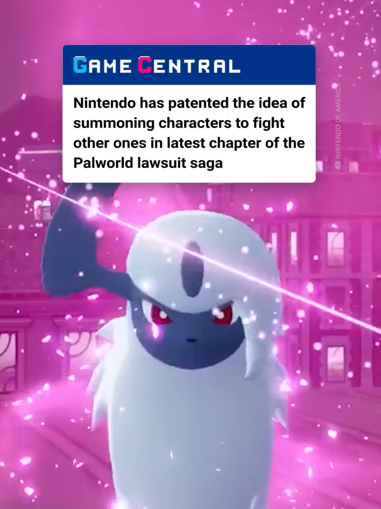 the ongoing patent infringement lawsuit filed by nintendo and the pokemon company against palworld has a new update, namely that nintendo have now patented the concept of summoning characters to fight other ones - this could spell trouble for non-palworld games that use this feature should the judge rule in nintendo's favour #nintendo #pokemon #palworld #nintendoswitch #gaming