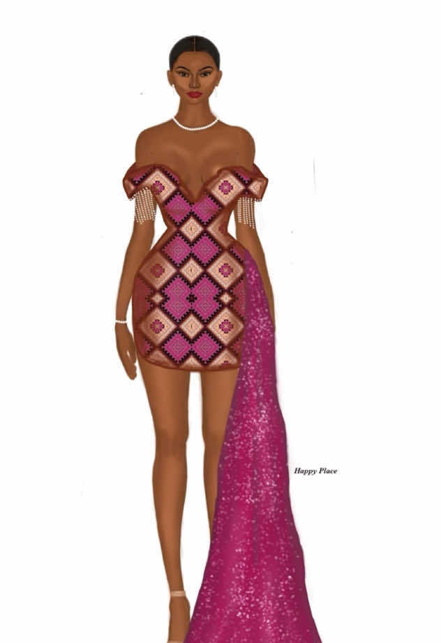 I’m still on my Fashion Illustration Learning Journey Documentation.  Today’s look is a short Ankara dress but with a bit of razzle-dazzle.  #fashionillustration #digitalart #ankaradress #OOTD #fashioninspo 