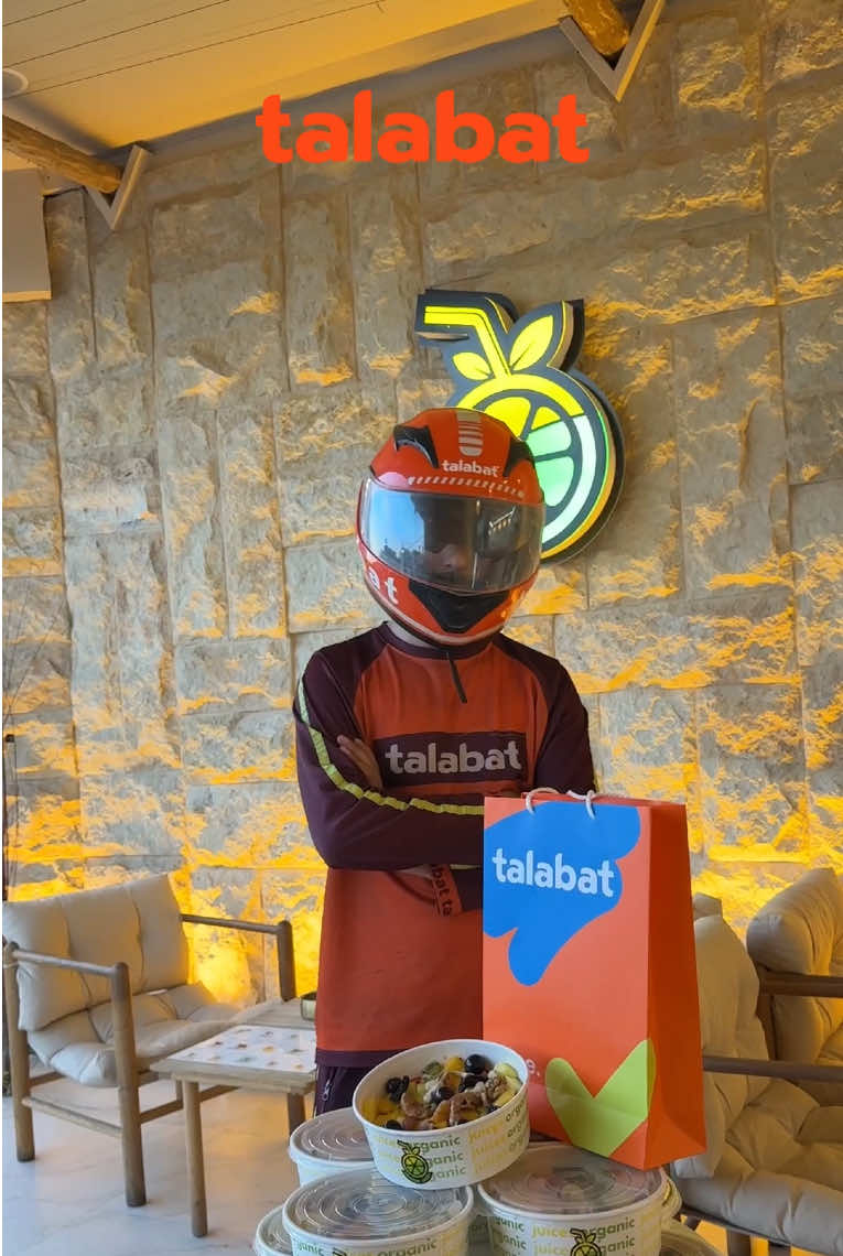 It’s available on talabat! متوفر الآن في طلبات!