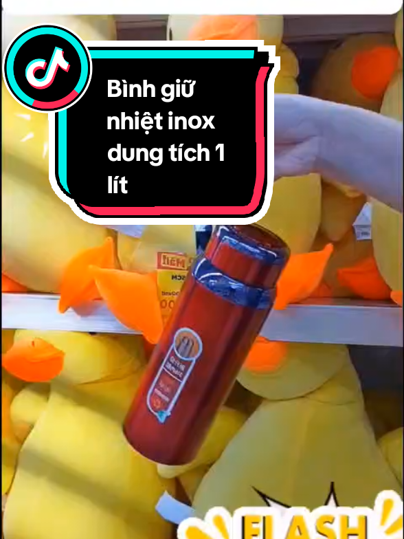 Bình giữ nhiệt inox dung tích 1 lít #xuhuong #trending #viral #dogiadung #binhgiunhiet 