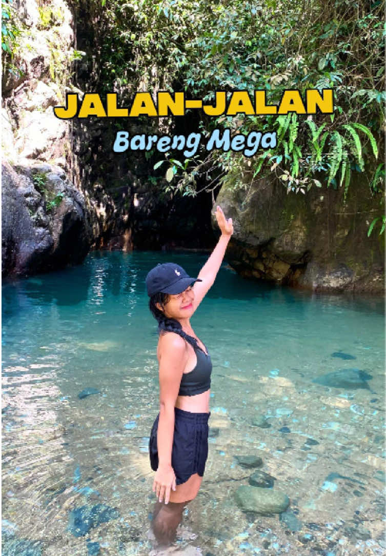 Ternyata di Bogor ada curug sebiru ini loh guys, no pungli pungli loh😍 📍 Curug Leuwi Lieuk, Sentul Bogor Wajib banget masuk list liburan kalian‼️ ##curugbogor #leuwilieuk #explorebogor #wisatabogor #fyp 