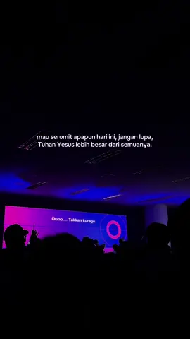 Tuhan Yesus lebih besar, you hang in there! 🤍