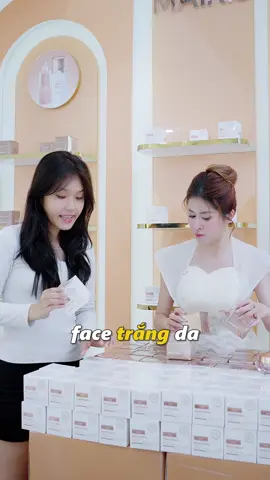 Phải hiệu quả thôi nè #tranngocphuongmai #mairisvietnam #lamdep #facepeptide #comboface 