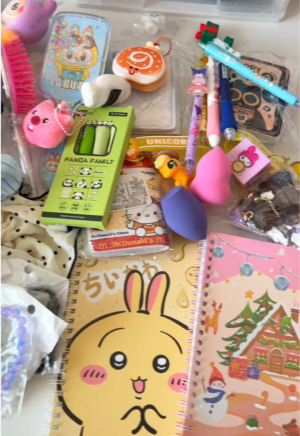 Let's pack 6 scoop order together #sanrio  #luckyscoop #stationary #mysteryscoop  #fyp  