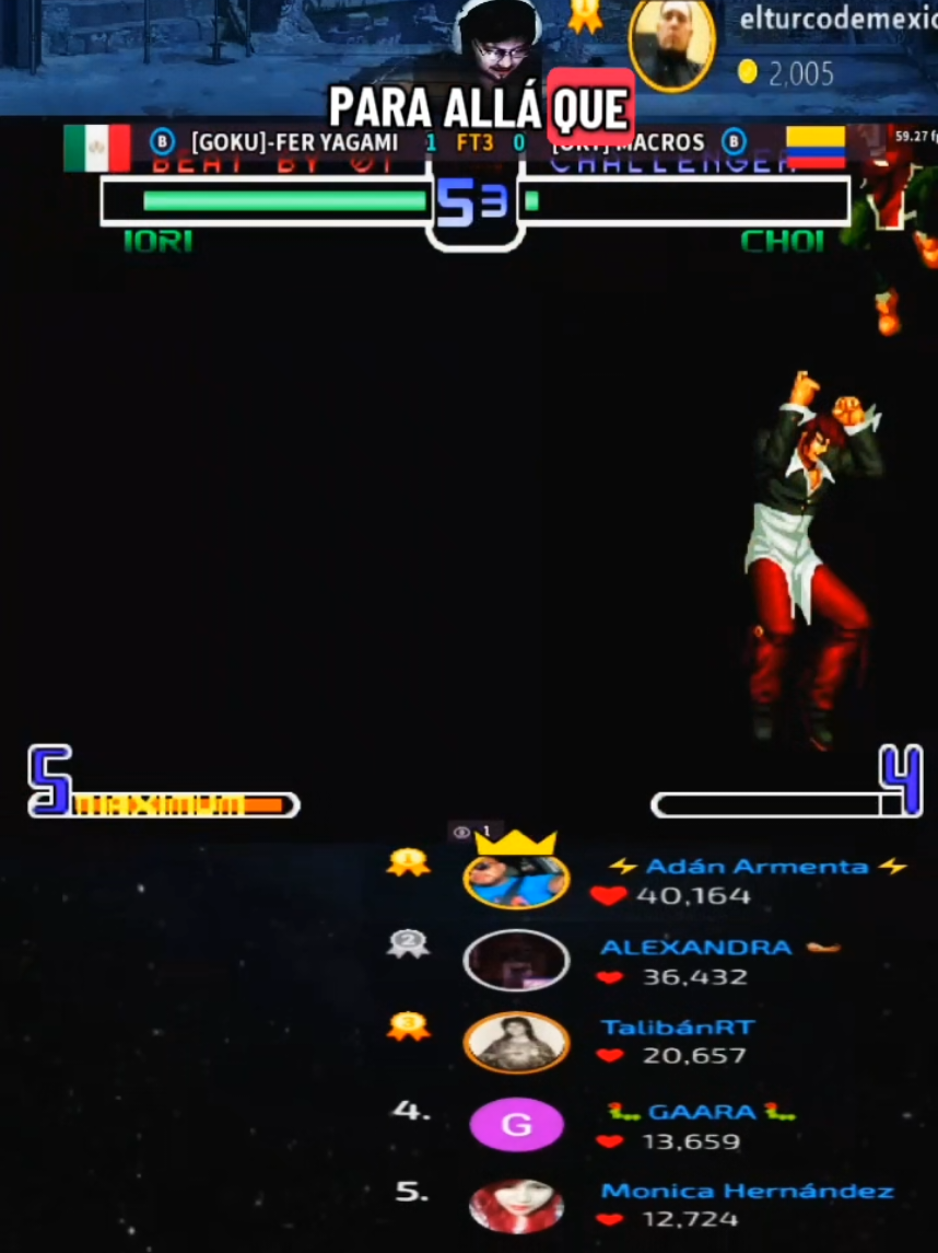 COMBO HERMOSO DE DARKYS @El Darkys #KOF2002 #THEKINGOFFIGHTERS2002 #KOF2002PLUS #GEEZYKOF #PARATI 