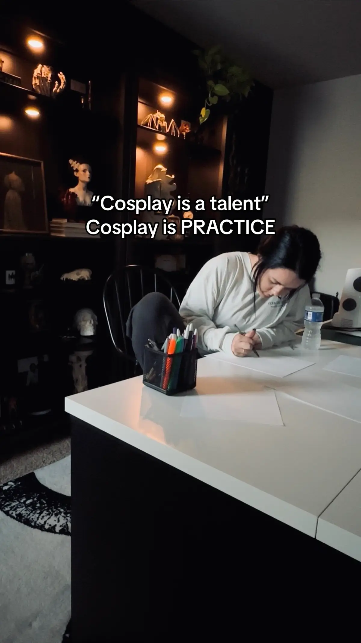 I’ve been making Halloween costumes since 2012. Every year I learn something new. Every year is an adventure! 🖤🥹