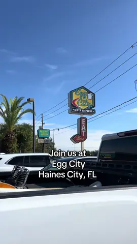 Checking out local spots as Floridians! If you are in the area, come check it out! #eggcity #diner #florida #floridalocal #floridatourism 