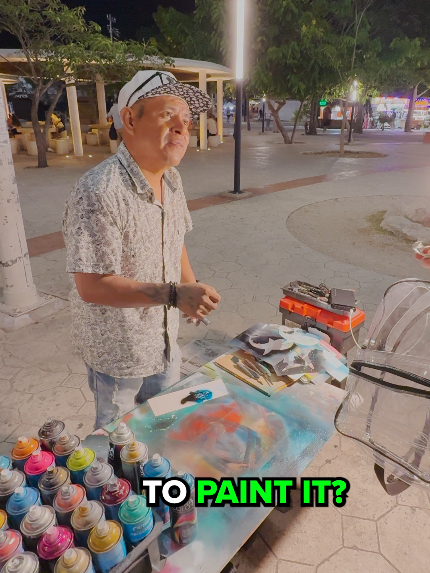 I asked a Street Artist an Unusual Question... 🤔 #streetart #upgrade #graffiti #streetartist #graffitiart #craft #art #mrspray #DIY #mexico