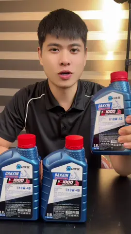 COMBO 3 CHAI DẦU NHỚT DAKKIN E1000 10w40 SJ -  0.8L