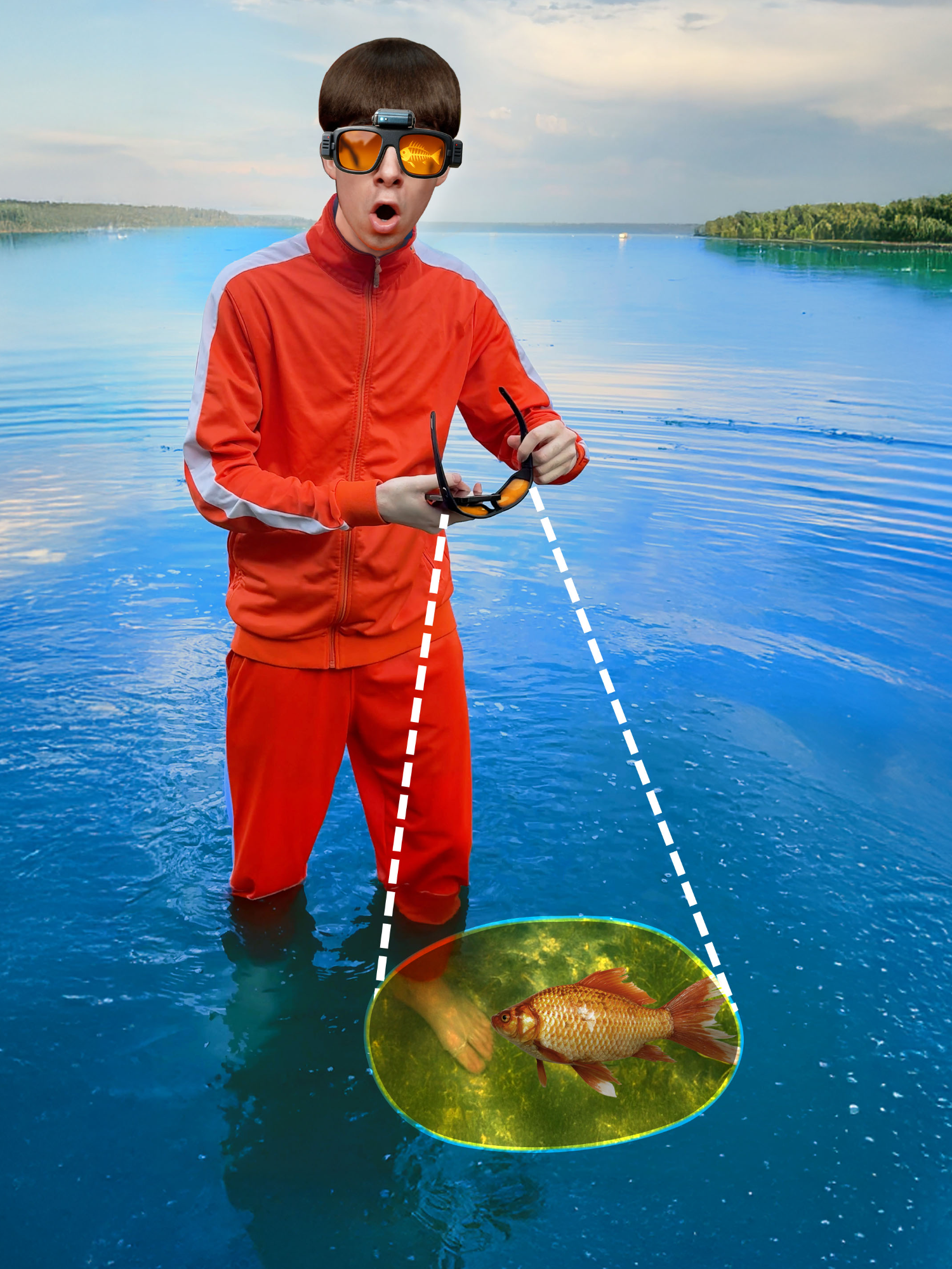X-Ray Fishing Glasses