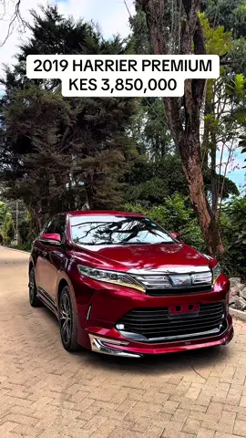 Toyota Harrier Premium Asking at Ksh 3,850,000 • 2000cc petrol engine • Premium black exterior with aftermarket bodykit & sunroof • Leather interior with power & bucket seats • Cruise control, navigation system, push start, electronic parking brake • Power boot, auto start-stop, anti-lock brakes, multiple airbags • Alloy wheels, power mirrors & locks, full entertainment system Call/WhatsApp: 0759 884 987 Drive beyond limits with HJN. #toyotaharrier #fyp #kenya #harrier #foryoupage 