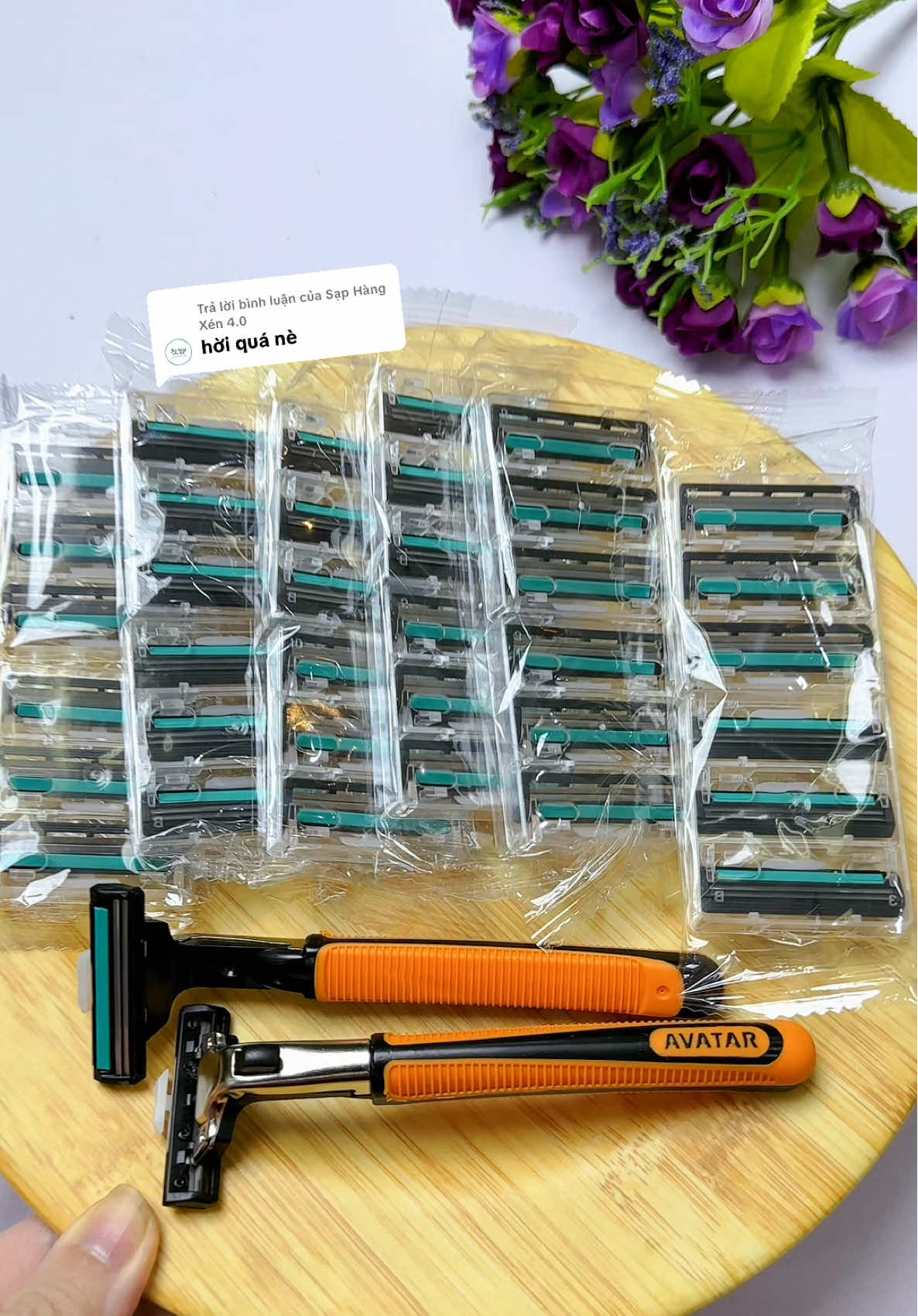 Trả lời @Sạp Hàng Xén 4.0 combo 2 dao cạo tặng 36 lưỡi dao kép #shopgiadungtramtram #daocaorau #daocaorautienloi  #daocao #chamsoccothe  @Trương Viên 97  @Trương Viên 97  @Trương Viên 97 