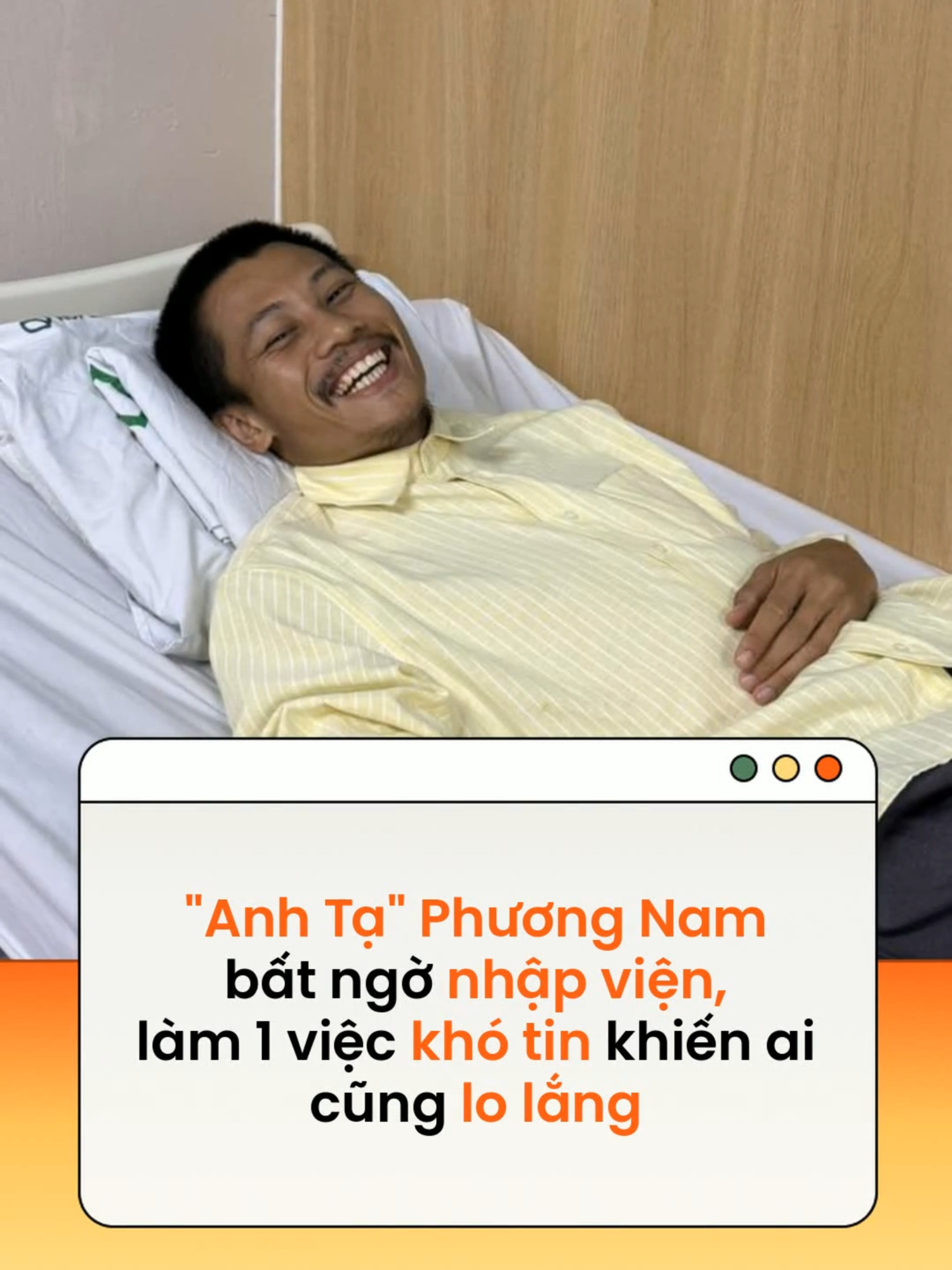 Nhiều đồng nghiệp và người hâm mộ không khỏi lo lắng cho tình hình của nam diễn viên #news #amm #phuongnam  Theo Phụ nữ số