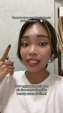 proud of you @Aqeela Aza Calista @VILMEI✨ @meibie.beauty 