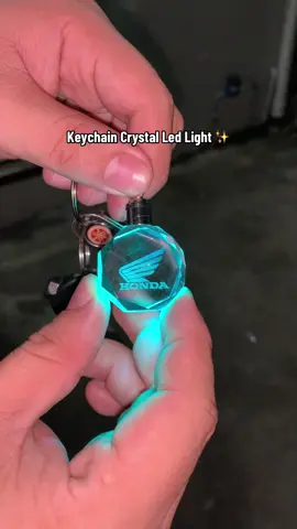 Keychain Crystals Led Light For Motorcycle ✨ #keychain #lightkeychain #lightkeychainmotor #keychains #motorkeychain 