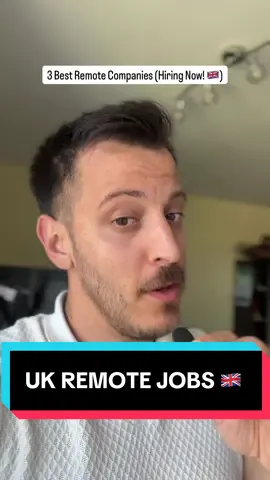 (Hiring Now🔥) 3 Best Remote Companies in the U.K. 🇬🇧  Comment “remote” and I’ll save you the time of searching.  #careeradvice #workfromhome #workfromanywhere #remotejobs #remotework #remotejob #ukjobs #uktiktok 
