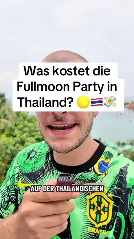 Was kostet die Fullmoon Party auf der thailändischen Insel Koh Phangan? 🥳🌕🇹🇭 Ich war am 07. September mit meinen Freunden und berichte Dir mal was der Spaß kostet und wir es mir gefallen hat 💸 Warst Du schonmal auf der Fullmoon Party? 🇹🇭🥳🌕 Mach das Plus weg, denn sonst sehen wir uns vielleicht nie wieder ➕💯 #fullmoonparty #fullmoonpartykohphangan #thailandreise #thailand #kosten