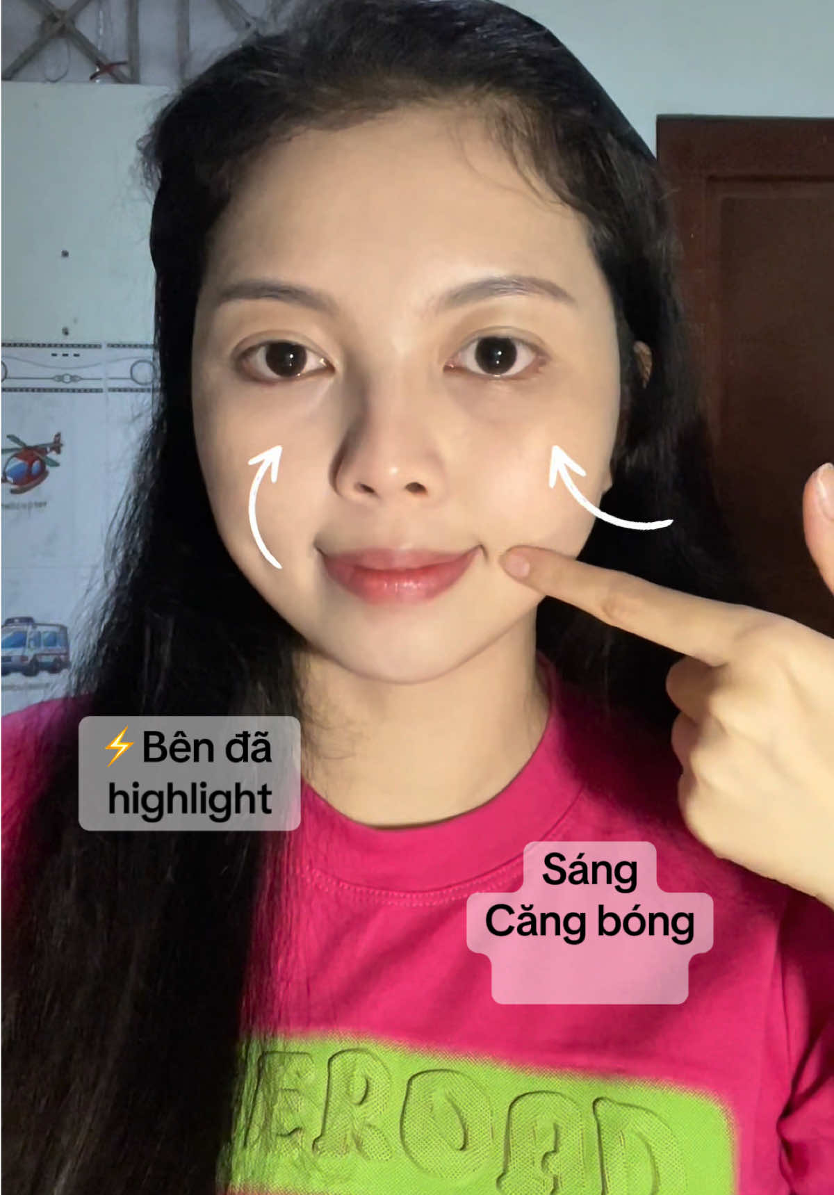📦 1 cây makeup – 2 đầu tiện lợi ✨ Highlight – Contour – Full face xịn mịn 💡 Tone lạnh chọn màu 01, xinh lắm luôn! #mymakeupbag #beautyhacks #makeuptiktok #judydoll #highlightcountour 