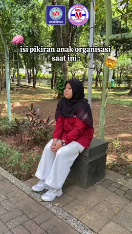 Kalau kalian liat anak organisasi bengong, jangan kira lagi kosong… Mungkin dia lagi mikirin: uang kas udah dibayar belum, danusan laku berapa, rapat besok jam berapa 🤯 #organisasi  #konten  #himamaslipi  #himamagenaksi #foryoupage 