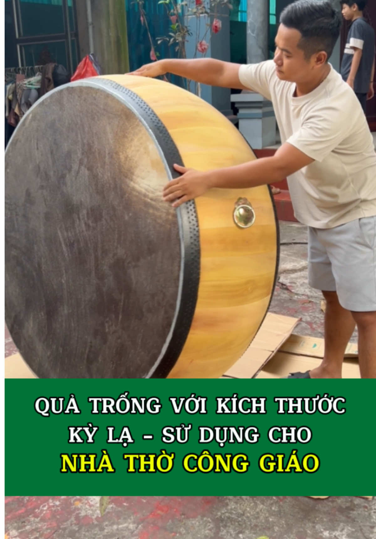 Mẫu Trống độc đáo được sử dụng trong Nhà Thờ Công Giáo, Giáo Xứ #trống #toànlàmtrống #trốngđọitam #trốnggiáoxứ #nhàthờcônggiáo 