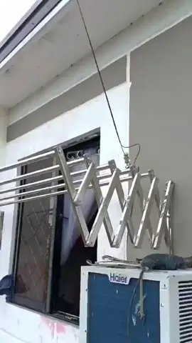 SIV Wall Mounted3/4/5bar Foldable Drying Rack Retractable Sampayan Stainless Steel Clothes Rack Indoor Above 25 kg Windproof Balcony