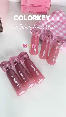 Colorkey có son mới, phiên bản nâng cấp 2.0 của dòng water tint đó, xinh mê từ packaging đến màu son luôn í 🎀🫶🏻 #viral #fyp #colorkey  #sonxinh  #goclamdep