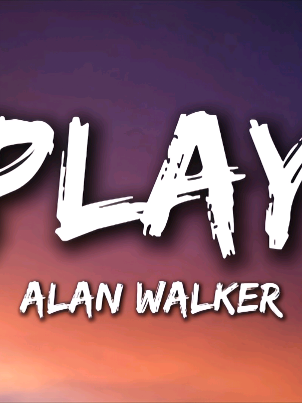 Alan Walker, K-391, Tungevaag, Mangoo - Play (Lyrics) #alanwalker #play #music #lyrics 