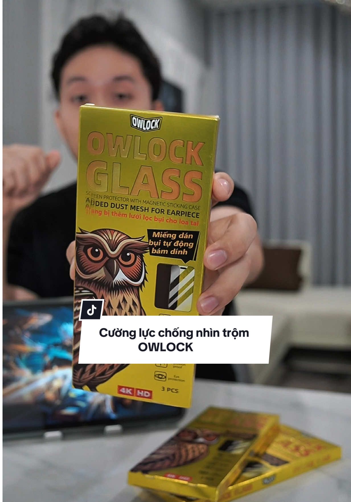 Từ nay khỏi mong nhìn trộm điện thoại tui nữa nha  #owlock #cuonglucchongnhintrom #review #xuhuong 
