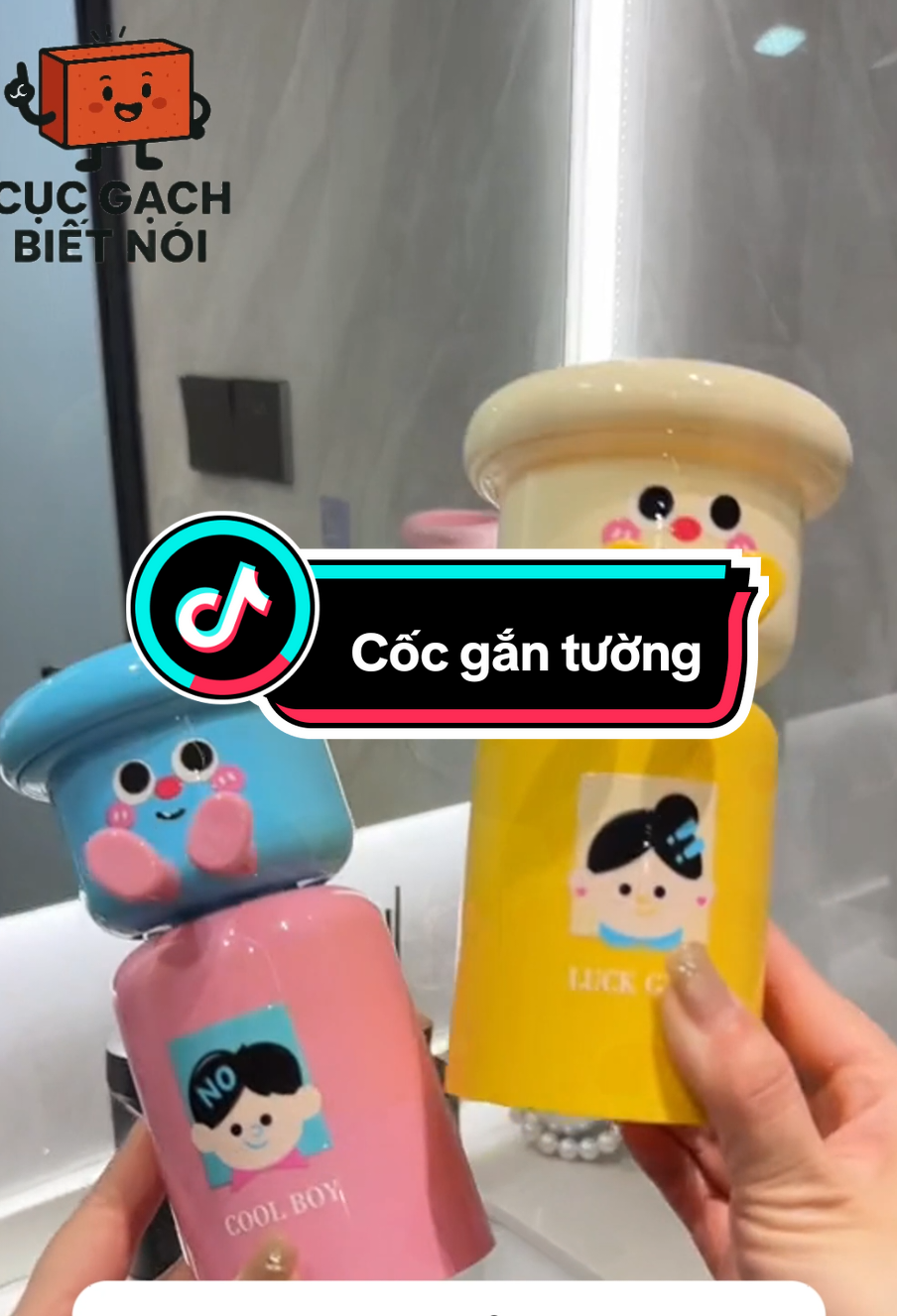 Làm đẹp nhà tắm nào😆 #giadungthongminh #reviewgiadung #tiktokmademebuyit #viral #cucgachbietnoi 