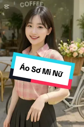 Áo Sơ Mi Nữ Ngắn Tay #xuhuong #viral #thoitrangtre #sominu #aosominu