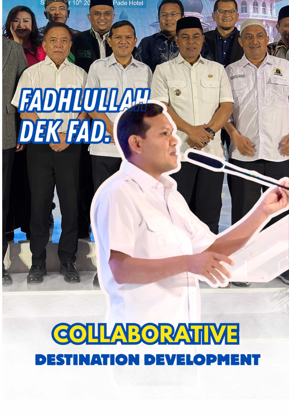 Hari ini saya membuka kegiatan  COLLABORATIVE DESTINATION DEVELOPMENT yang diisiasi oleh Angkas Pura. Saya berharap dengan adanya kegiatan ini akan berdampak pada aktivitas penerbangan aceh, yang mana selama ini sangat minim penerbangan langsung dari aceh ke tanah saci. #fadhlullahdekfad 
