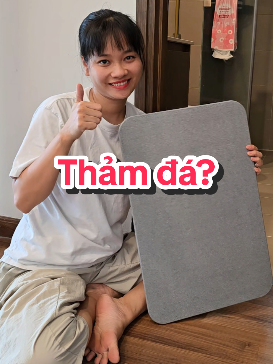 Thảm đá siêu thấm sang xịn mịn #thamda #thamdasieutham #chinhchanchat 