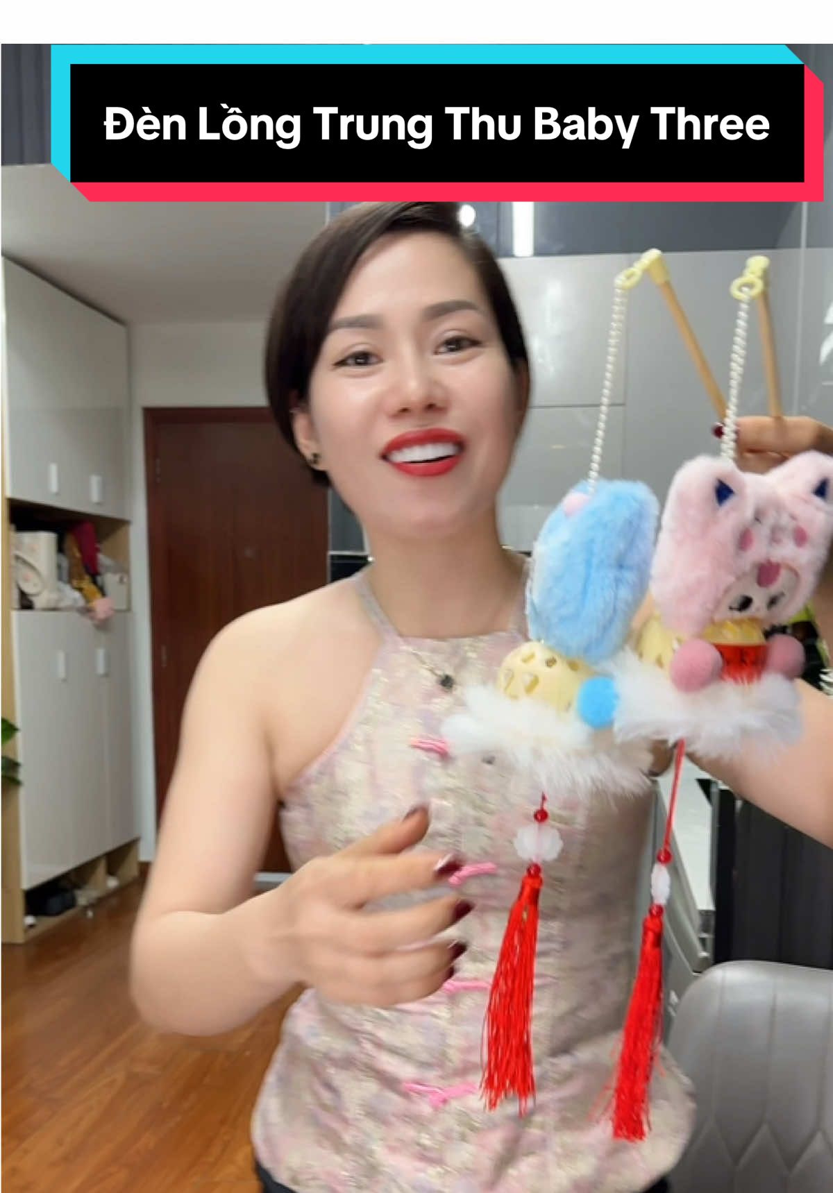 Đèn Lồng Trung Thu Baby Three Hottrend 2025 – Đèn LED Hình Thú Dễ Thương #Cindythuytichcuc 