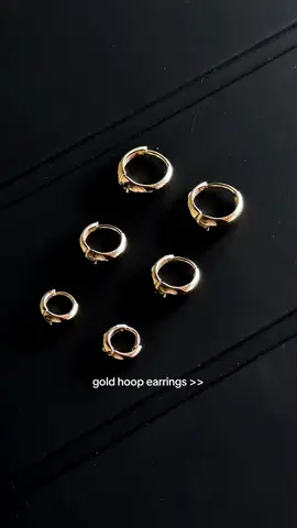 forever a fan of hoop earrings #earrings #hoopearrings #jewelry #fyp #foryou 