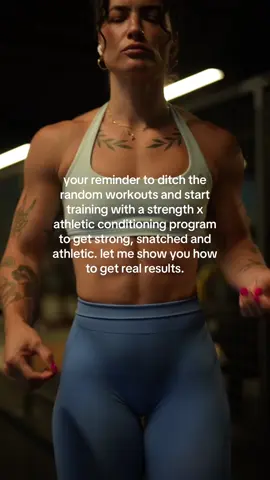the programming you need 🔗’d in biô #strengthandconditioning #workouttipsforwomen #personaltrainer #snatchedwaist #strengthtrainingforwomen 