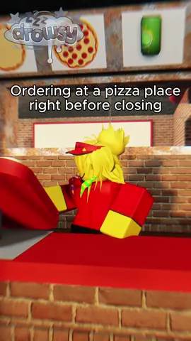 Ordering at a Pizza Place right before closing forsaken #forsaken #roblox #moonanimator #c00lkidd